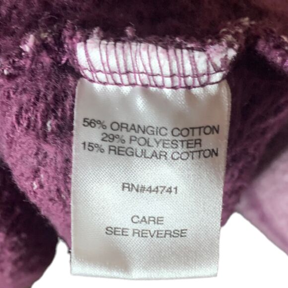 Bloom Knitware Women’s Open Front Cardigan Purple Organic Cotton Blend Size S - Picture 7 of 8
